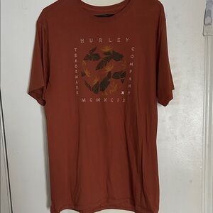 Hurley Men's Rust Graphic Tee